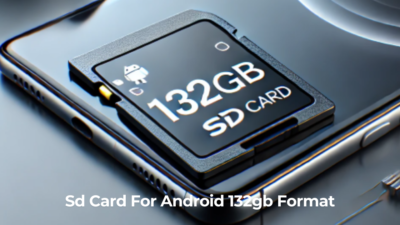 Sd Card For Android 132gb Format