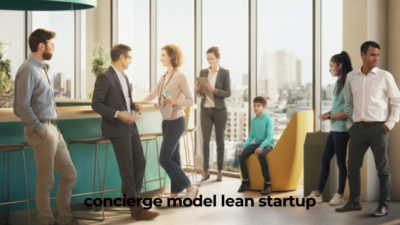 concierge model lean startup