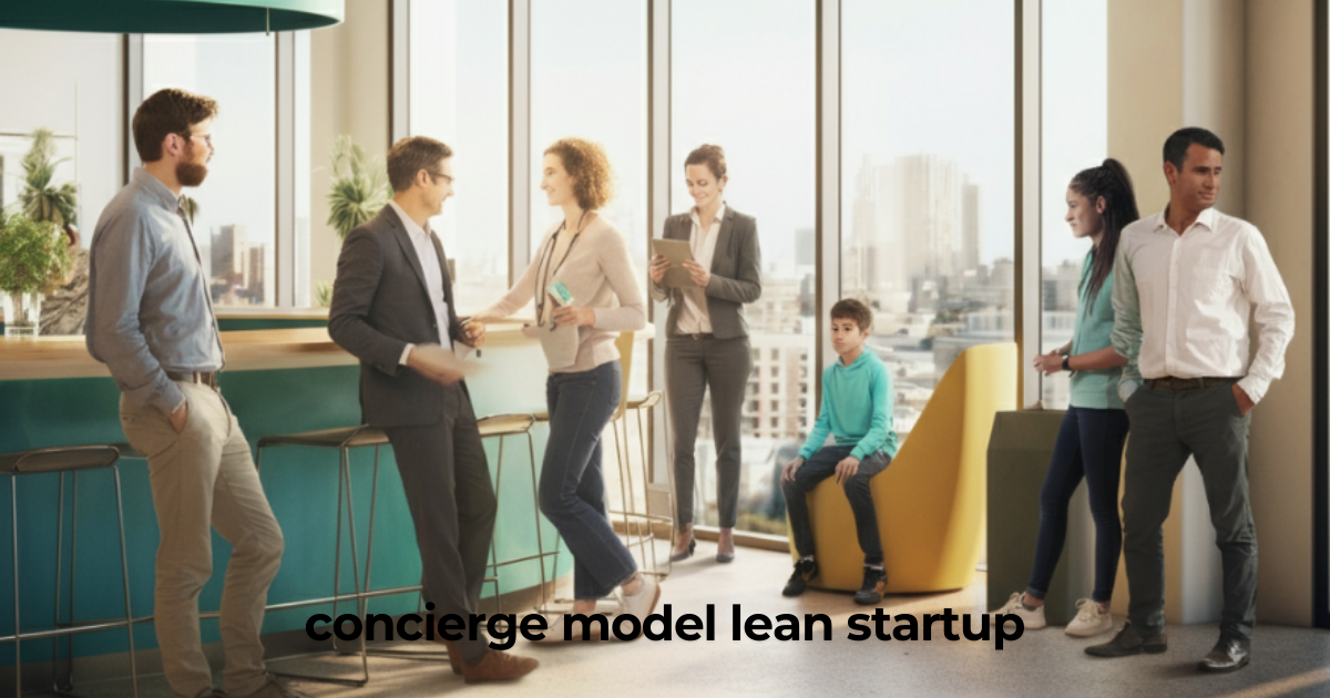 concierge model lean startup