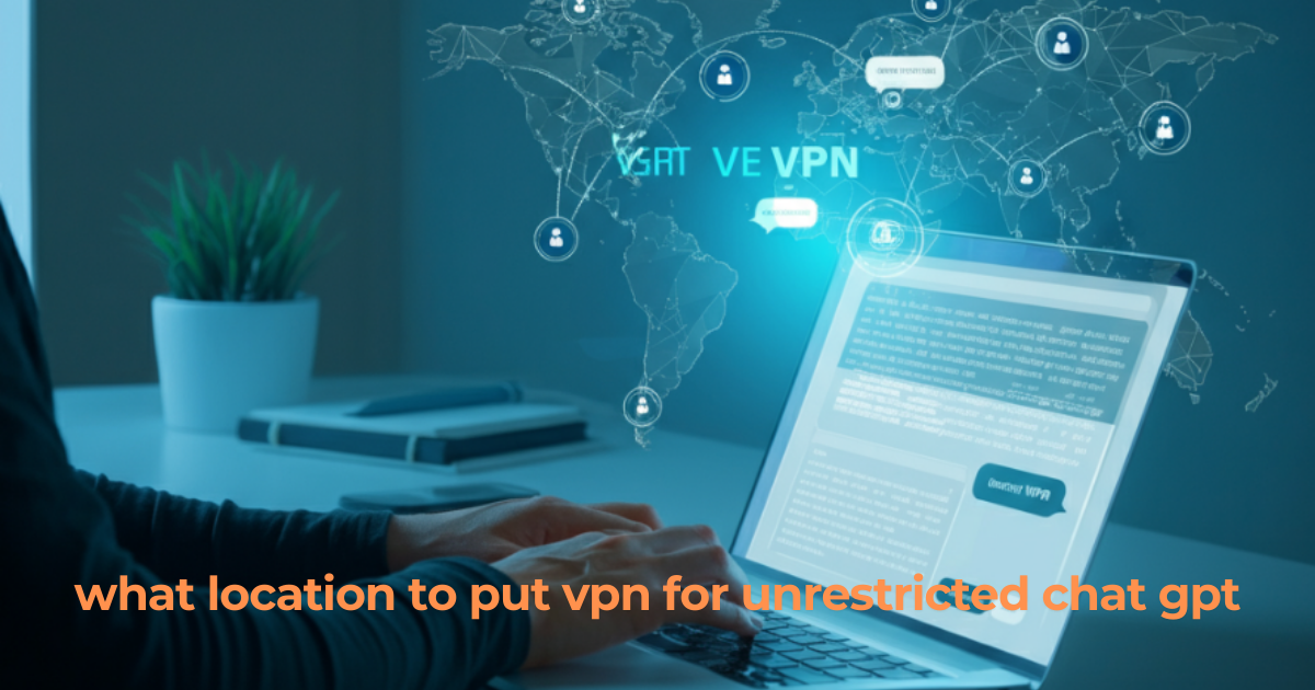 what location to put vpn for unrestricted chat gpt